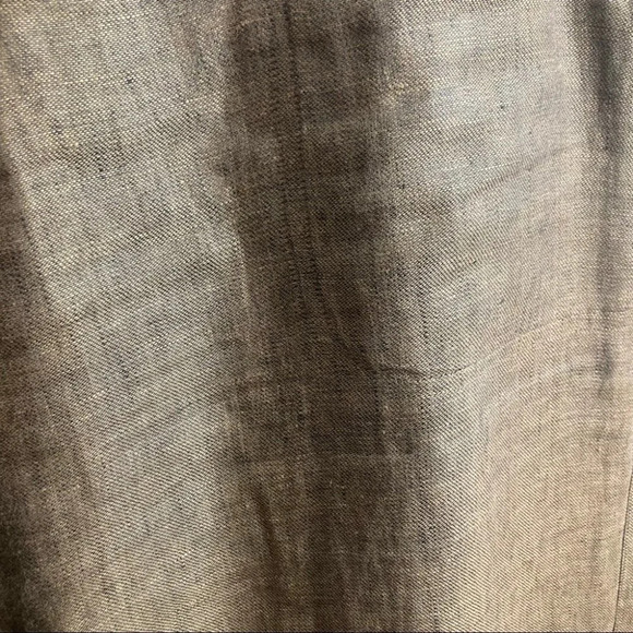 TATUM & OLIVIA Sz 14 Linen Lined  Straight Leg Pants with Pockets - Picture 8 of 8